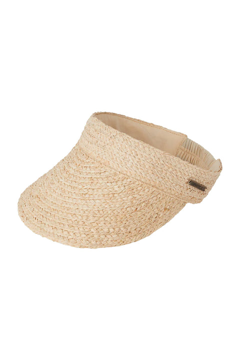 O'Neill Temea Raffie Visor Hat - Natural