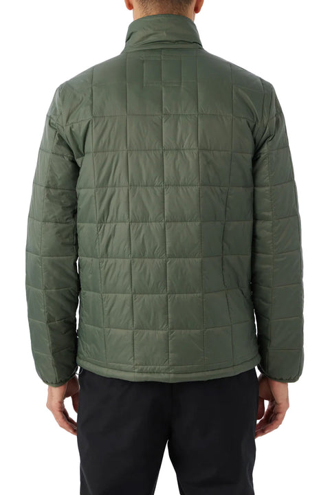 O'Neill Trvlr Away Packable Jacket - Olive - Back