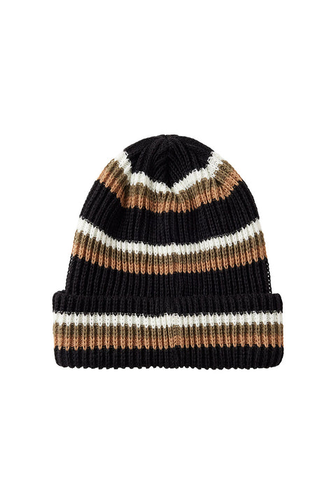 O'Neill Market Stripe Beanie - Black- Back