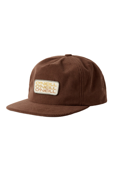 O'Neill Static Cord Snapback - Teak- Front