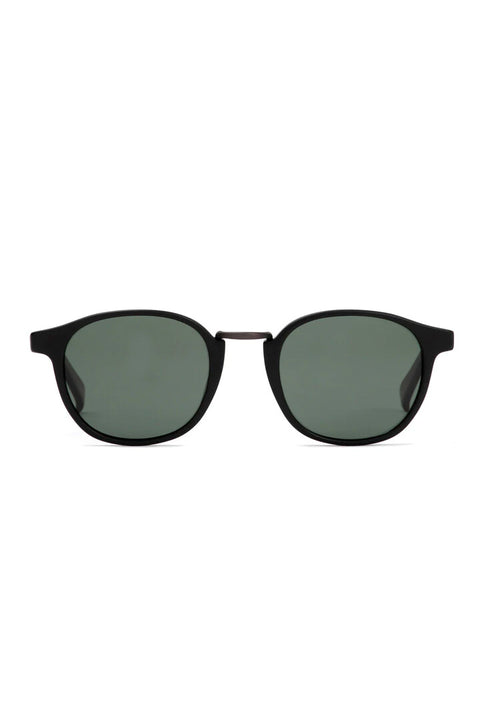 Otis A Day Late Eco Sunglasses - Matte Black / Grey Polar