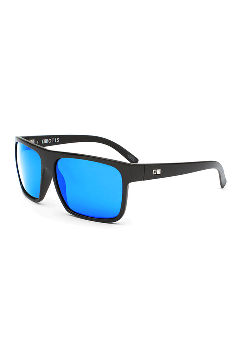 Otis After Dark X Sunglasses - Matte Black / L.I.T. Polarized Mirror Blue