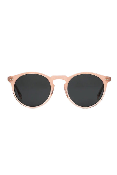 Otis Omar X Sunglasses - Crystal Peach / Smokey Blue Polar