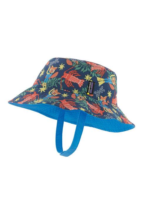 Patagonia Baby Sun Bucket Hat - Drew & Lobby: Lagom Blue