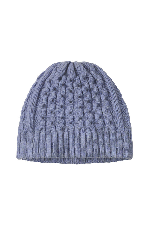 Patagonia Coastal Cable Beanie - Diver Blue- Front