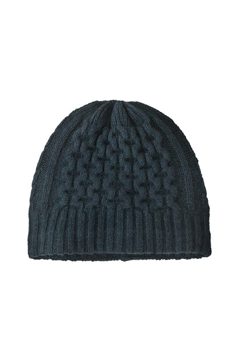Patagonia Coastal Cable Beanie - Summit Blue- Front
