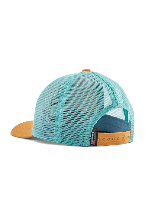 Patagonia Kid's Trucker Hat - Fitz Roy Guanaco: White - Back