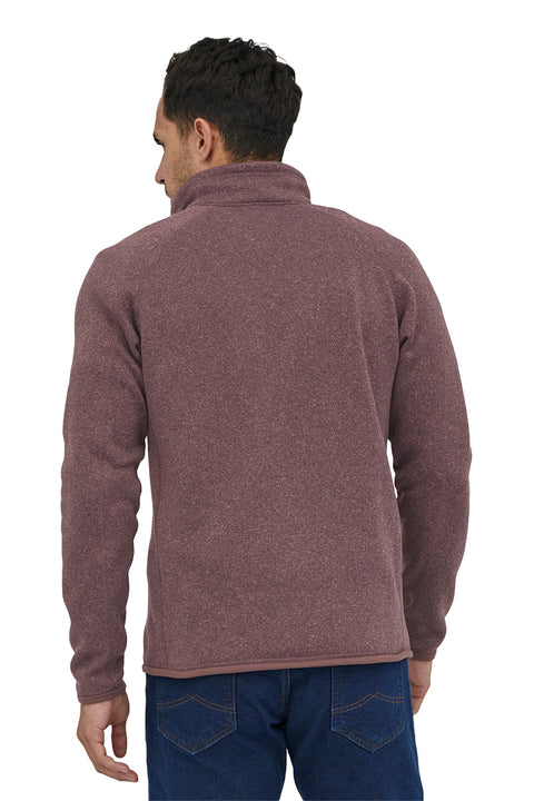 Patagonia Men's Better Sweater 1/4 Zip Fleece - Dusky Brown - Back