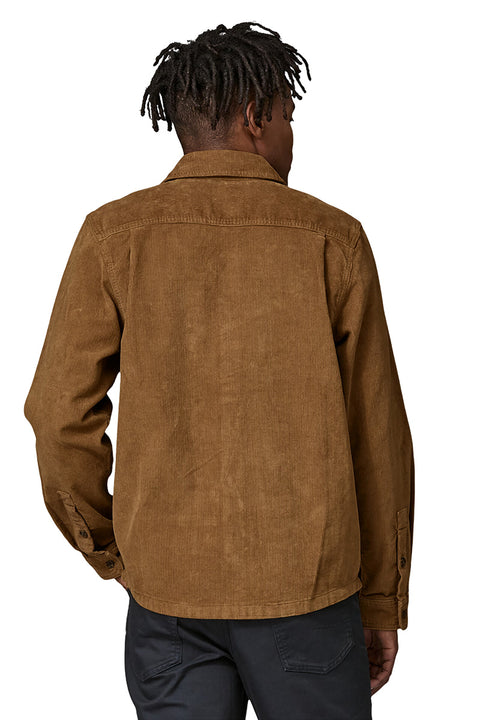 Patagonia Men's Corduroy Shirt - Coriander Brown- Back