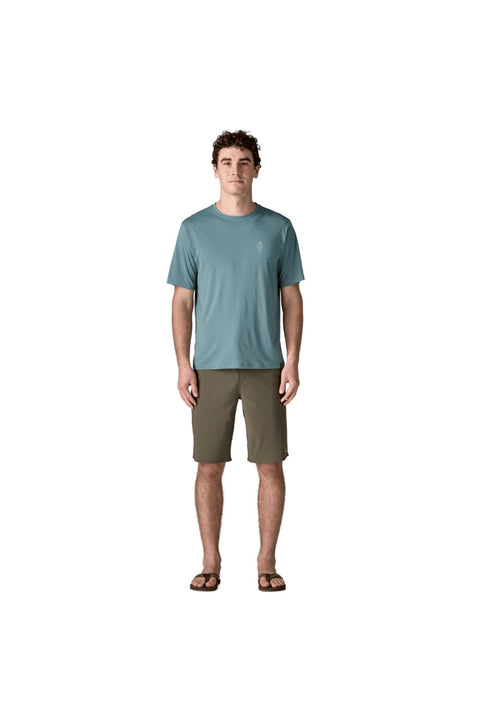 Patagonia Men's Hydropeak Boardshorts 21" - Basin Green - Full