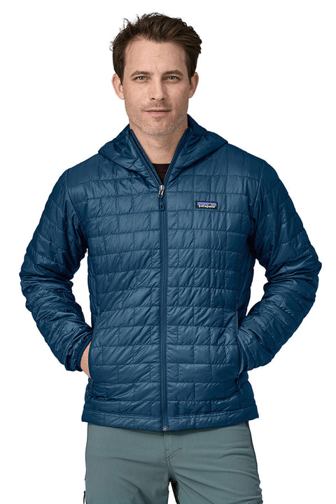Patagonia Men's Nano Puff Hoody - Lagom Blue