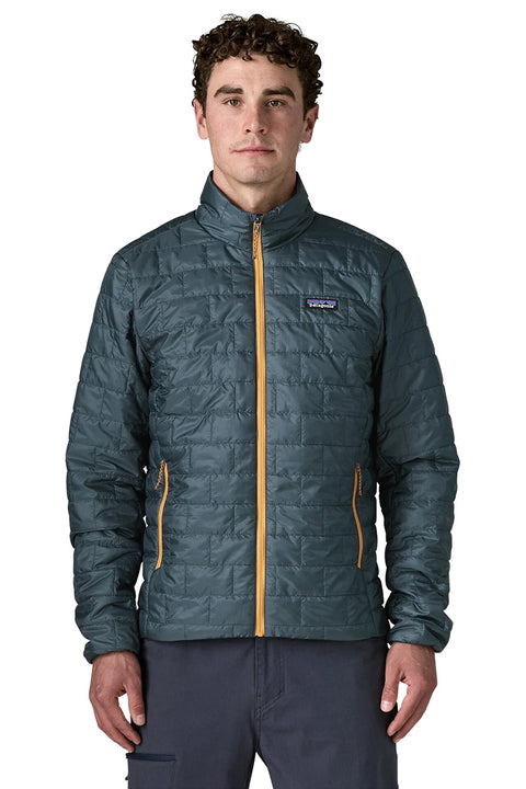 Patagonia Men's Nano Puff Jacket - Summit Blue- Front