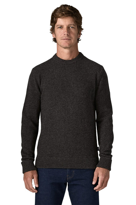 Patagonia Men's Recycled Wool-Blend Sweater - Ink Black