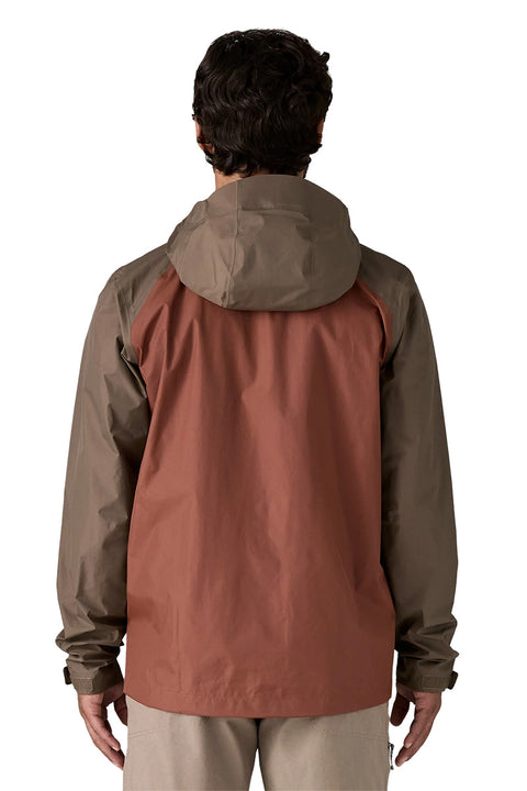 Patagonia Men's Torrentshell 3L Jacket - Marlow Brown- Back