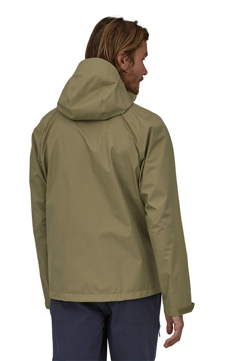 Patagonia Men's Torrentshell 3L Jacket - Sage Khaki - Back