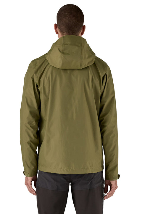 Patagonia Men's Torrentshell 3L Jacket - Tent Green- Back