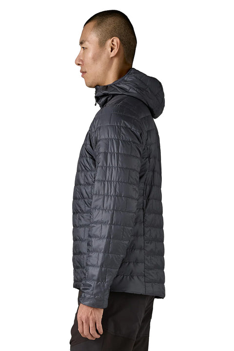 Patagonia Men's Nano Puff Hoody - Smolder Blue - Side