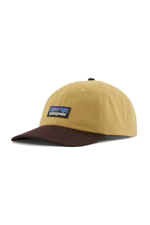 Patagonia P-6 Label Trad Cap - Lynx Tan- Front