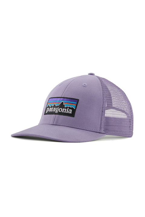Patagonia P-6 Logo LoPro Trucker Hat - Concrete Purple- Front