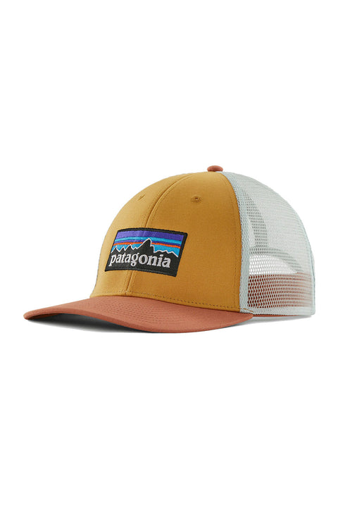 Patagonia P-6 Logo LoPro Trucker Hat - Pufferfish Gold