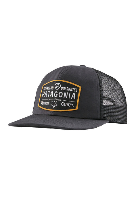 Patagonia Relaxed Trucker Hat - Forge Mark: Ink Black