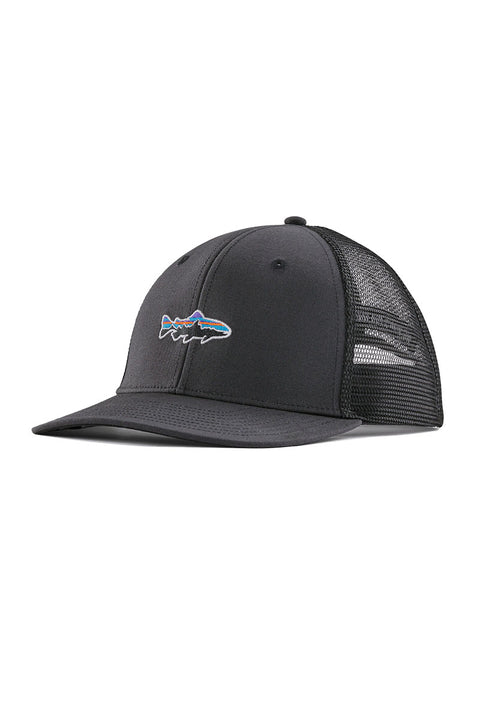 Patagonia Stand Up Trout Trucker Hat - Ink Black