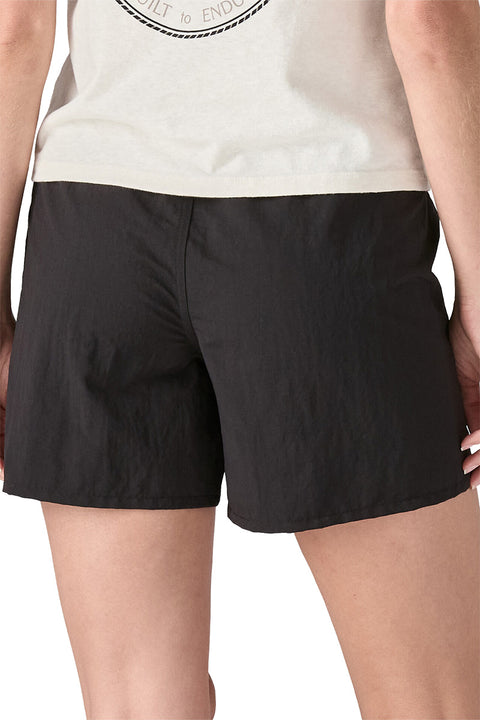 Patagonia Women's Baggies 5" Shorts - Black- Back