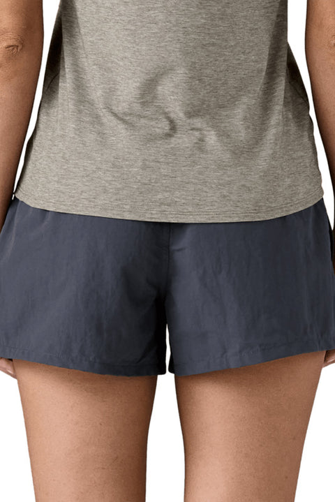 Patagonia Women's Barely Baggies 2.5" Shorts - Smolder Blue - On Model Back