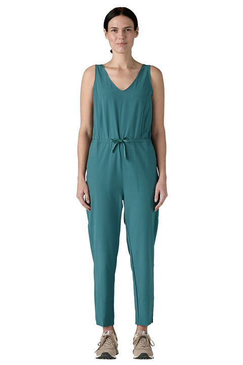 Patagonia Women's Fleetwith Jumpsuit - Wetland Blue- Front