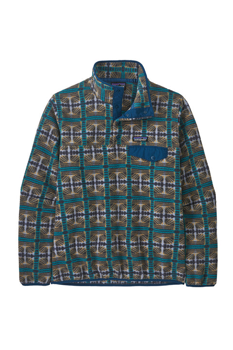 Patagonia Women's Lightweight Synchilla Snap-T Pullover Fleece - Snow Beam: Pale Periwinkle - No Model