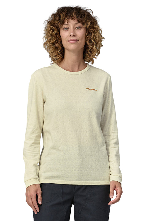Patagonia Women's L/S How To Slide Responsibiliti-Tee - Birch White