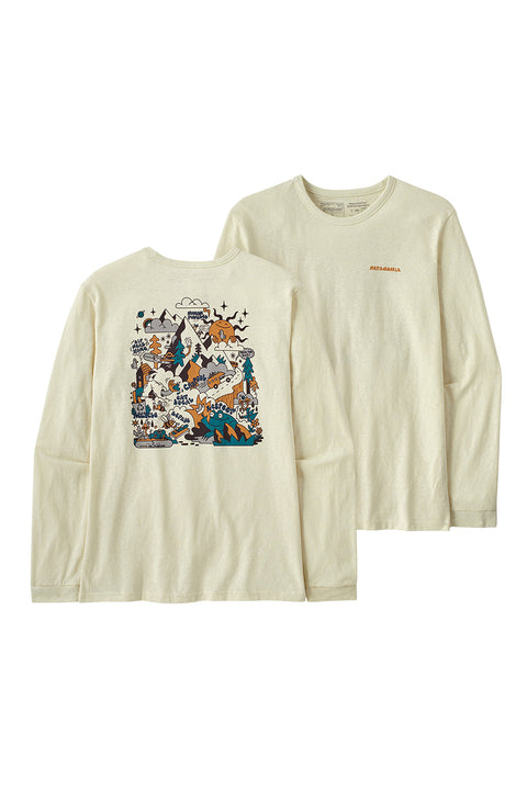 Patagonia Women's L/S How To Slide Responsibiliti-Tee - Birch White - No Model