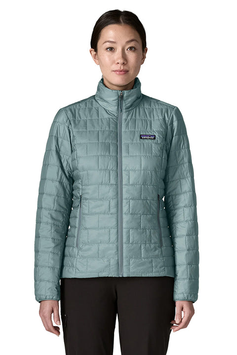 Patagonia Women's Nano Puff Jacket - Blue Sage- Front