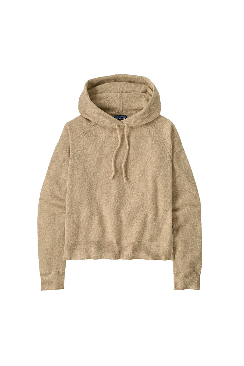 Patagonia Women's Recycled Wool-Blend Hooded Sweater Dappled
