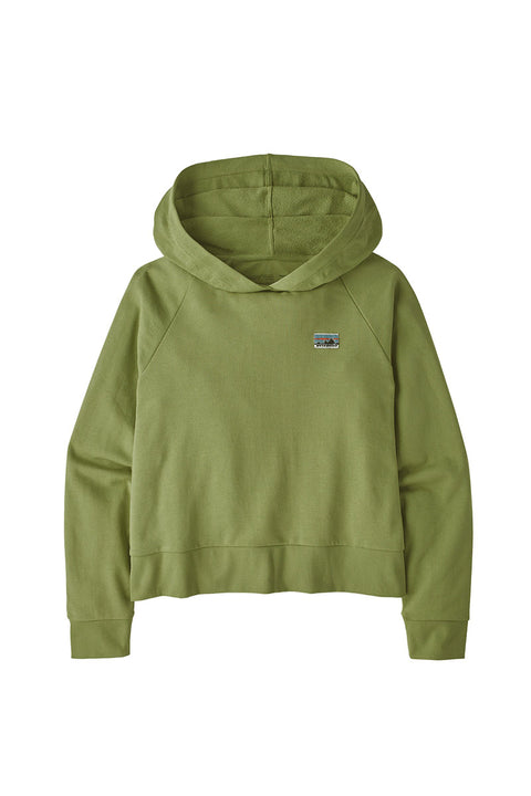 Patagonia Women's Regenerative Organic Certified Cotton Essential Hoody - Buckhorn Green