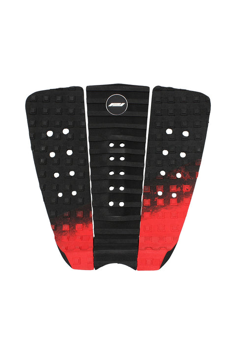 ProLite Keanu Asing Pro Surf Traction Pad - Black / Red Fade- Front
