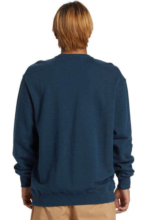 Quiksilver Alex Kopps Crew Neck Sweatshirt - Midnight Navy - Back