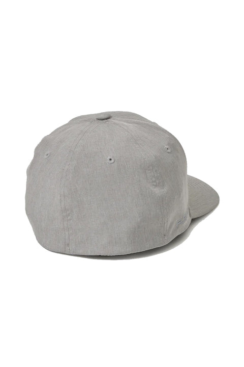 Quiksilver Amped Up Hat - Light Gray Heather- Back