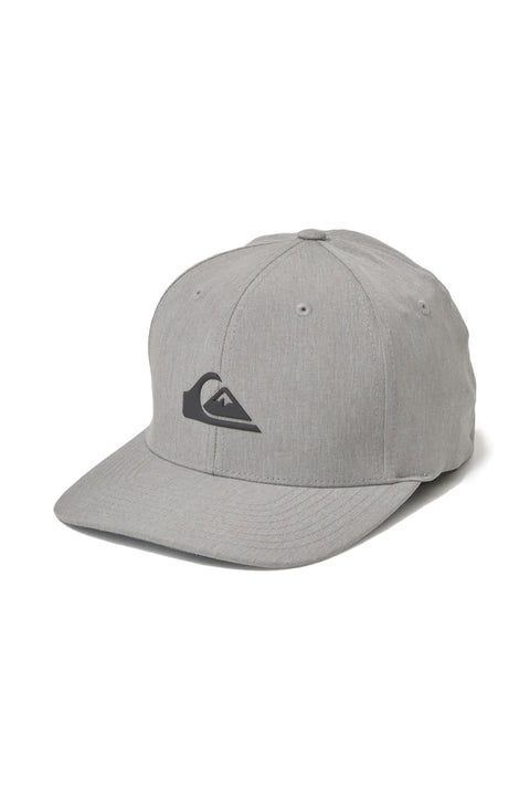 Quiksilver Amped Up Hat - Light Gray Heather- Front