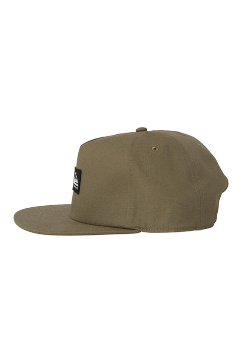 Quiksilver Backstack Basic Trucker Hat - Grape Leaf- Side