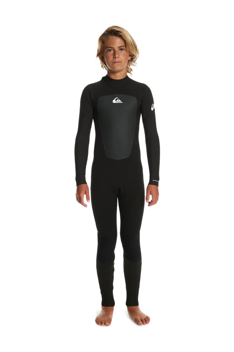 Quiksilver Boys SR Prologue 5/4/3 Back Zip Wetsuit - Black