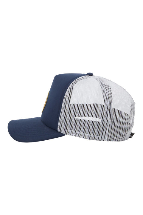 Quiksilver Breeze Blocked Hat - Navy Blazer - Side