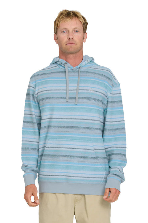 Quiksilver Great Otway Hoodie - Crystal Seas- Front