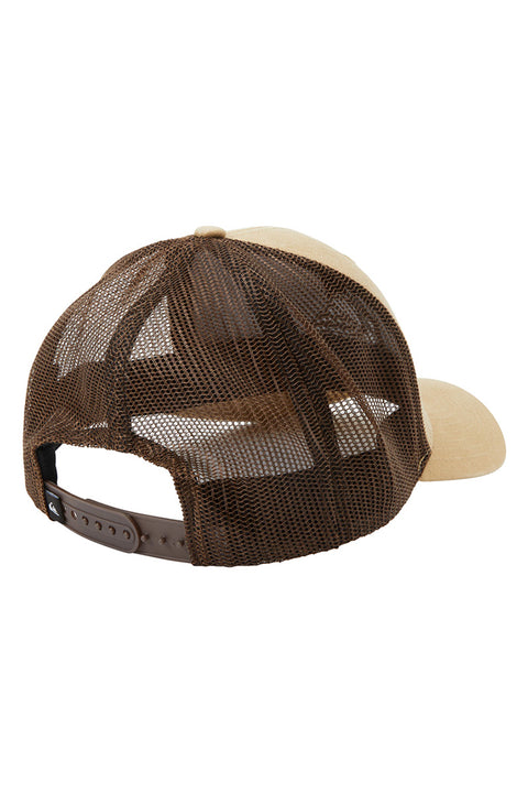 Quiksilver Grounder Trucker Hat - Taos Taupe - Back