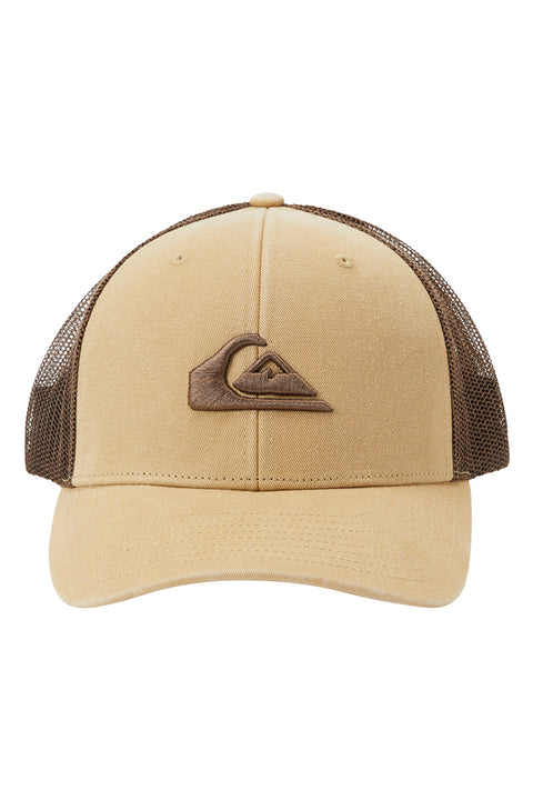 Quiksilver Grounder Trucker Hat - Taos Taupe
