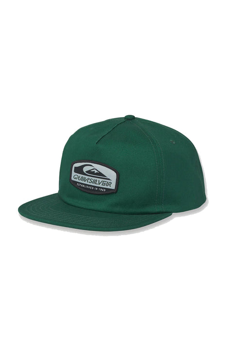 Quiksilver Half Stack Snapback Hat - Forest Green