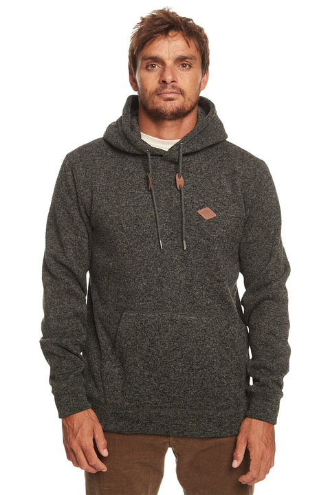 Quiksilver Keller Hoodie - Dark Grey Heather