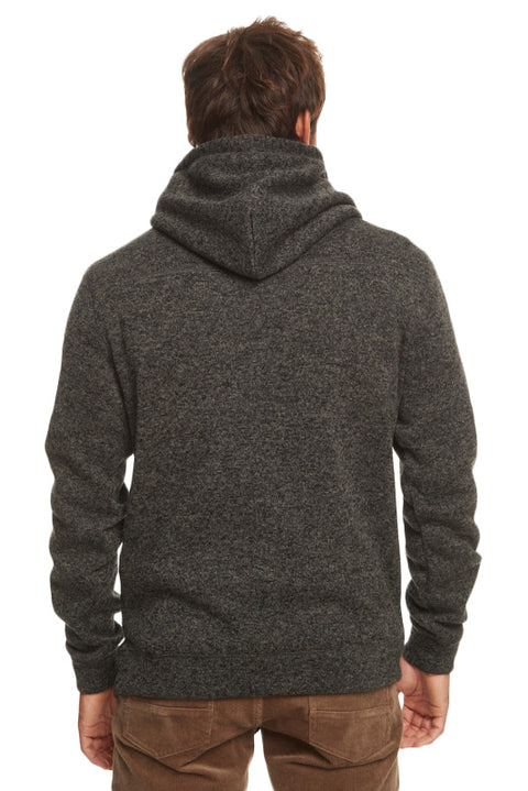 Quiksilver Keller Hoodie - Dark Grey Heather - Back
