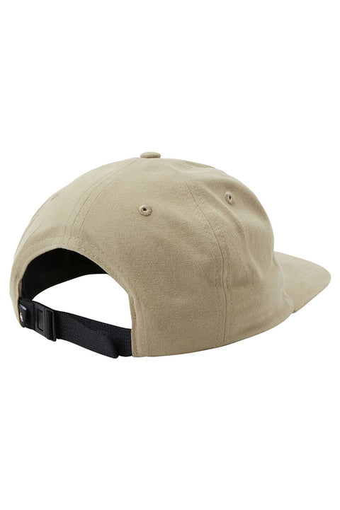 Quiksilver Lost Coast Baseball Hat - Olive Gray - Back