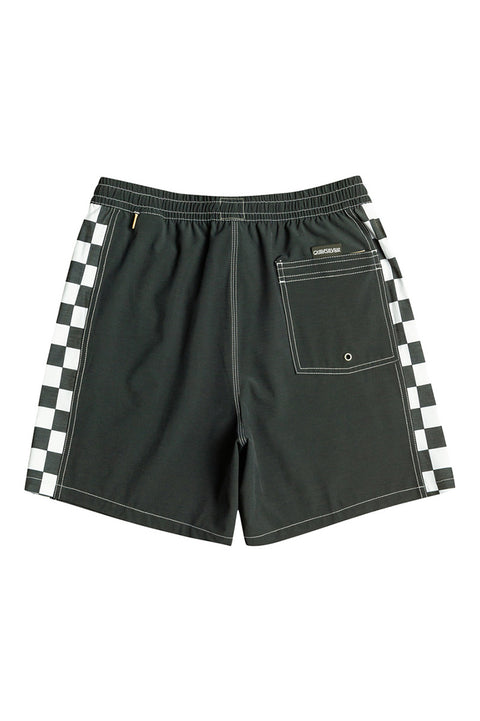 Quiksilver Original Arch 17" Volleys - Black - Back No Model